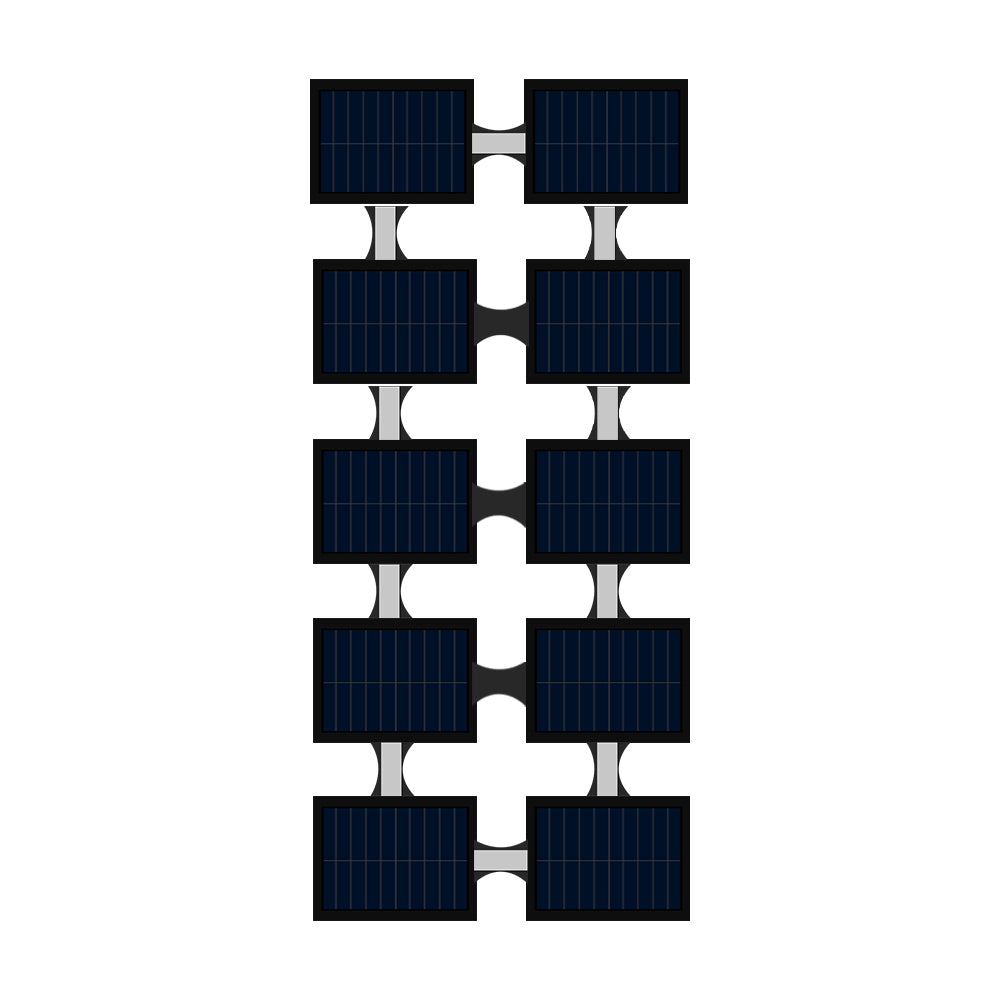 First world! The solar panel "solban (sorban) 2.0" with quick charge of PD and QC is available in the palm of the palm, up to 23W output, and can charge three devices simultaneously. 