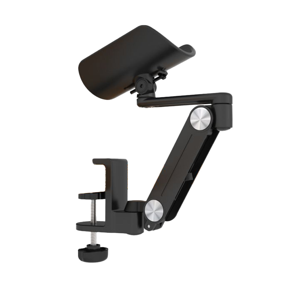 Your arms won't get tired even after long hours of office work, increasing your work efficiency! Elbow rest arm stand "armfree" Ergonomics / 360° rotation / vertical and non-step adjustable